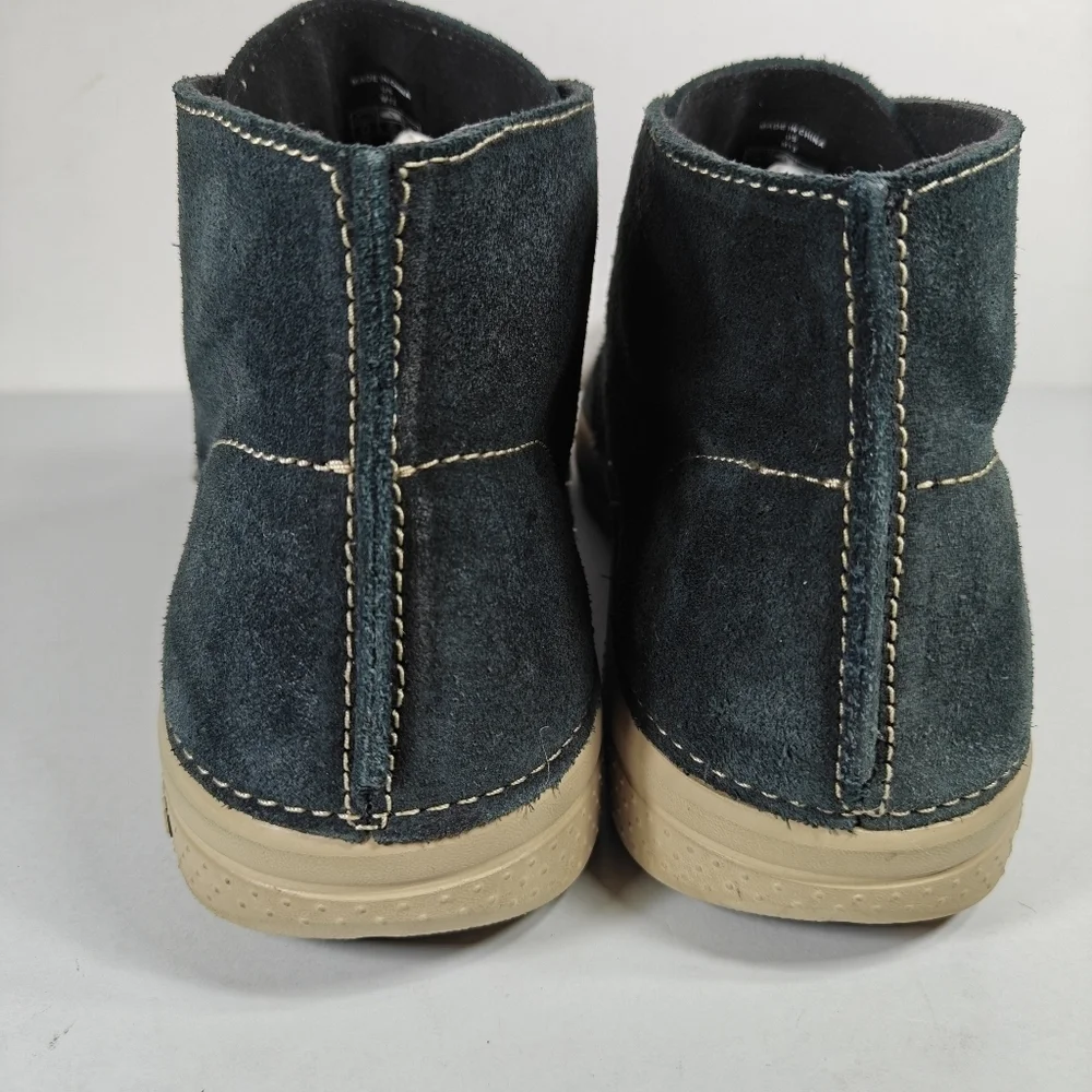 Crocs Thompson Desert Chukka Boots  Black Chai Suede Casual Boots Men's Size 13